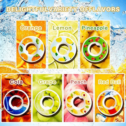 650ml Scent Water Bottle with 7 Fruit Scent Pods, Scent Flavor Drinking Bottle