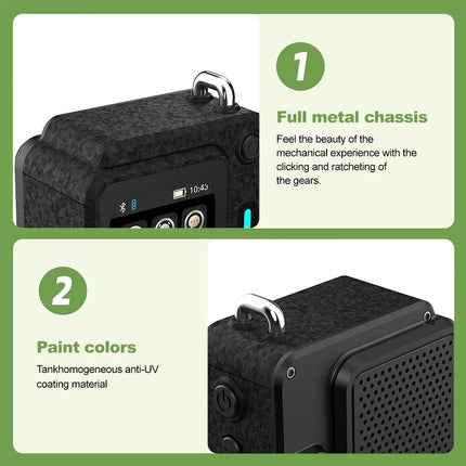 Powerful Bluetooth Speaker with LED Display Screen Wireless Portable Mini Stereo