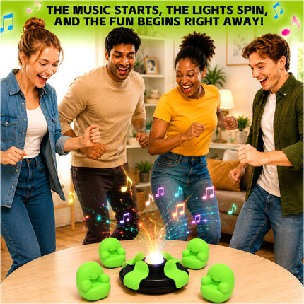 Interactive Electronic Board Game Set with Lights, Sounds and 4 Mini Sofas