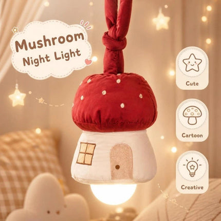 Cute Bedside Light Novelty Ambient Lamp Mushroom Night Light