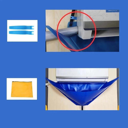 12PC Air Conditioner Cleaning Cover Bag Kit Leakproof Waterproof Dust Protection