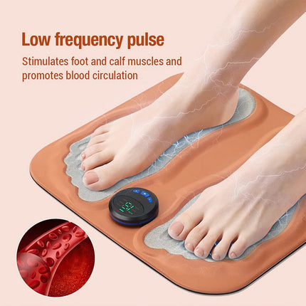 3D Smart Foot Massage Pad Feet Massager 6 Modes Improve Blood Circulation Relax