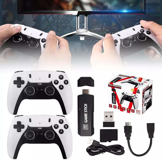 Wireless Retro Gaming Console X2 PLUS – Handheld, 4K HD, 256GB Storage, 5800+ Games