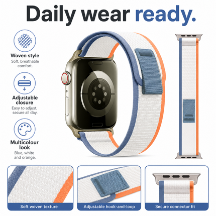 Apple Watch Trail Loop Band 38 40 41mm Adjustable Nylon | 07-key-benefits-summary.png