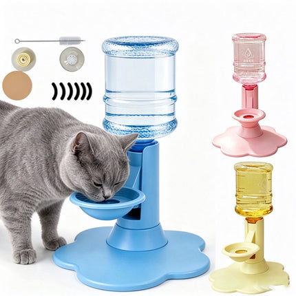 2026 NEW Gravity Cat Water Dispenser Stand, Automatic Cat Water Feeder