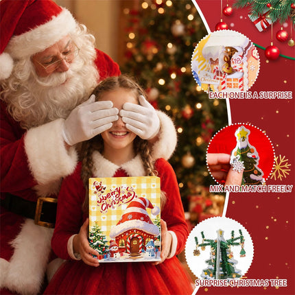 2026 Christmas Advent Calendar Bracelets 24 Days Xmas Countdown DIY Jewelry