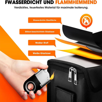Electric Bicycle E-Bike Battery Cover Waterproof Bag With Side Charging Opening