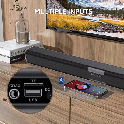 32 inch Wireless Bluetooth Sound Bar Speaker TV Home Theater Subwoofer Soundbar