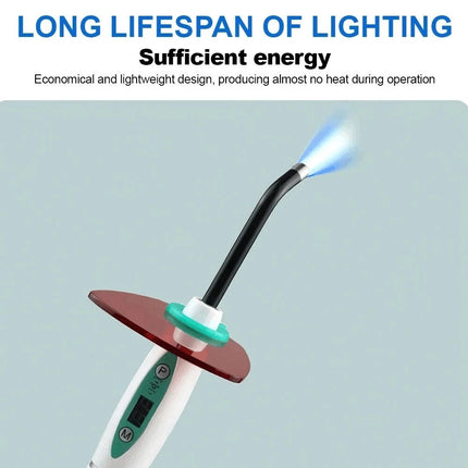 Rechargeable UV Dental Wireless Cordless LED Curing Light Lamp Machine 2200mAh