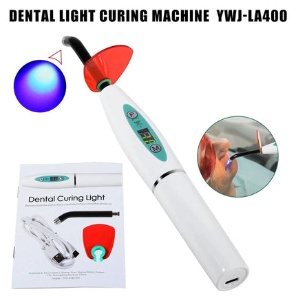 Rechargeable UV Dental Wireless Cordless LED Curing Light Lamp Machine 2200mAh