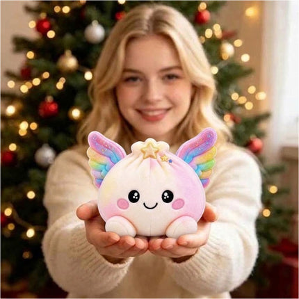 Christmas Wing Dumpling Ploofs Rainbow Plush Edition with Steamer