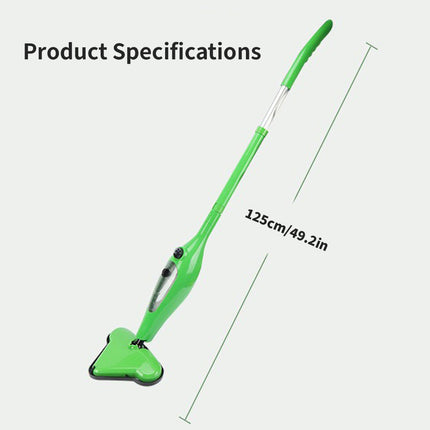 12-IN-1 Handheld Steam Mop Cleaner Carpet Floor Cleaning Steamer 1300W 400ml