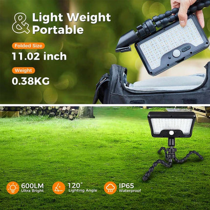 96 LED Solar Lights PIR Motion Sensor Light Outdoor Gardens Security Lights Lamp