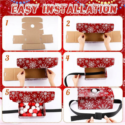 Christmas Party Games Swing Shaking Balls Set Includes Shake Boxes