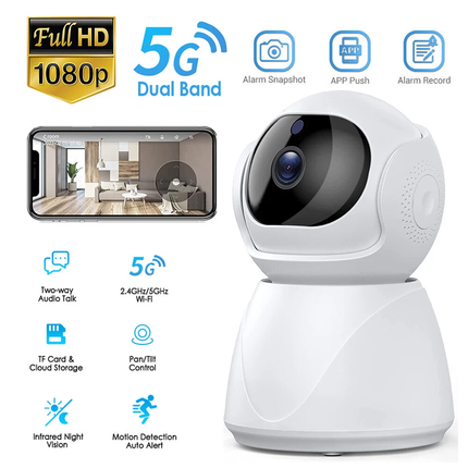 1080P WiFi IP Security Camera Wireless Indoor CCTV System Home  Pet Monitor