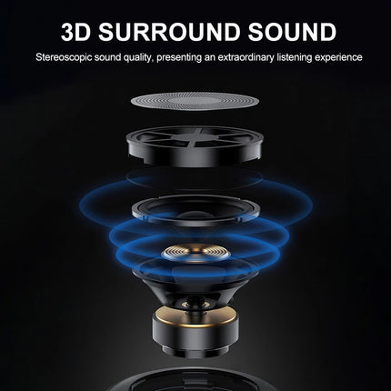 Under-Pillow Bone Conduction Sleep Speaker Bluetooth 5.4, White Noise,Sleep Aid Grey