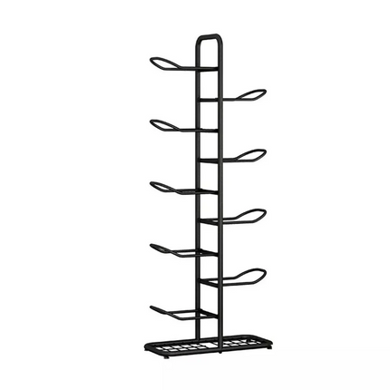 Ball  Rack Basketball Holder Garage Sports Organizer 9-Ball Display Stand