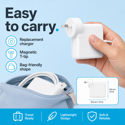 MacBook Charger 60W MagSafe 2 Replacement for Pro 13 Inch