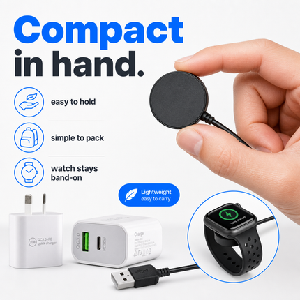 Samsung Galaxy Watch Charger Cable Magnetic USB Type C Active