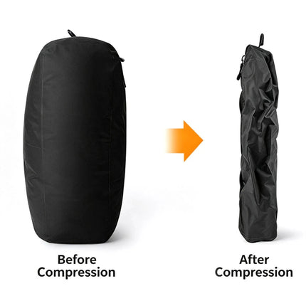 Dustproof Travel Vacuum Sealed Bag Portable Vacuum Packing Compression Pouch