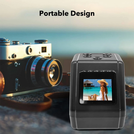 Film Scanner 35mm 110 Slide Negative Converter Photo Digital Image Viewer 2" LCD