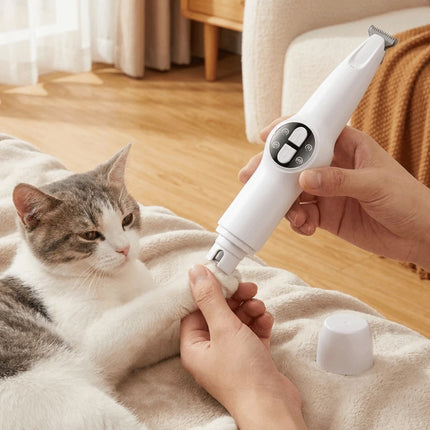 Pet Electric Clipper Waterproof Dog Nail Grinder Pet Grooming