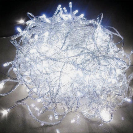 1000/500LED White String Light Fairy Christmas Party Wedding Waterproof Garden