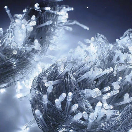 1000/500LED White String Light Fairy Christmas Party Wedding Waterproof Garden
