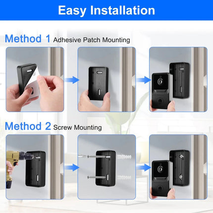 Wireless Smart Ring Doorbell Video Door Bell Intercom Camera Chime WiFi Phone