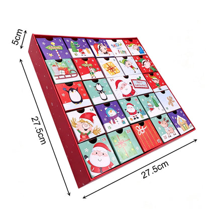 Christmas Advent Calendar Countdown DIY Making Kit Santa Elf Holiday Decor