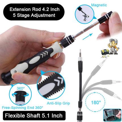 170 in 1 Precision Screwdriver Set PC Phone Laptop Electronics Repair Tool Kit