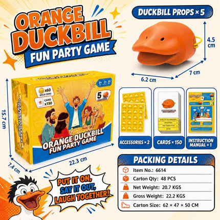 Funny Duckbill Mouth Prop Party Board Game You Laugh You Lose Party Game Family Fun