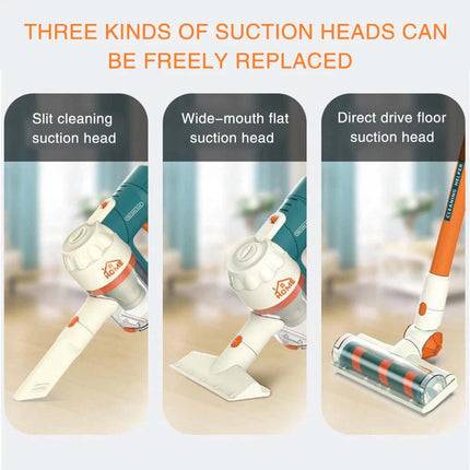 3 in 1 Vacuum That Really Works, Toy Vacuum Cleaning Set Gift