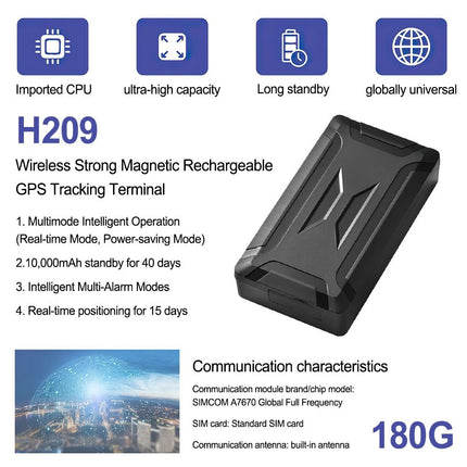 4G Real Time  Tracker LIVE Tracking Vehicle Car Magnetic Tracking 10000mAH