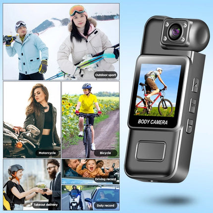 4K HD Mini WiFi Camera Police Body Cam Audio Video Recorder DVR Night Vision