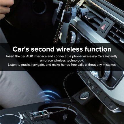 Bluetooth 5.4 Audio Adapter 4in1 Wireless Receiver Transmitter 3.5mm Aux TF Card