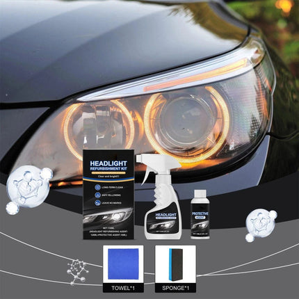 4PCS Nanobrite Pro Headlight Rejuvenator, Headlight Refurbishment Kit