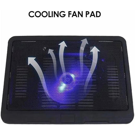 Adjustable Height Laptop Cooling Pad Metal Mesh Heat Dissipation Stand