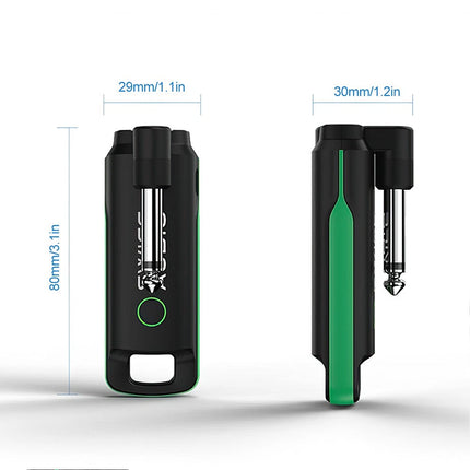 WS-70 Guitar Wireless System 100 Channel Rechargeable Audio Transmitter Receiver