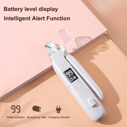 2in1 Electric Pet Dog Nail Grinder and Clipper Toenail Clippers&LED Lights