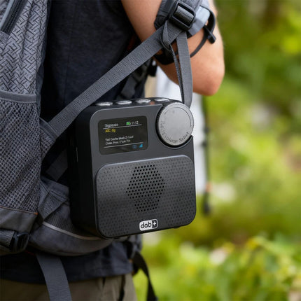 Portable Digital DAB+FM Radio & Bluetooth 5.3 Broadcasting Player Rechargeable