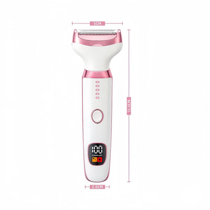 Bikini Trimmer for Women,USB Bikini Shaver,4-in-1 Electric Razors Wet & Dry