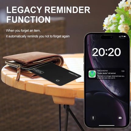 Smart Card Tracker Wireless Charging Wallet Tracker Tracking Device Waterproof