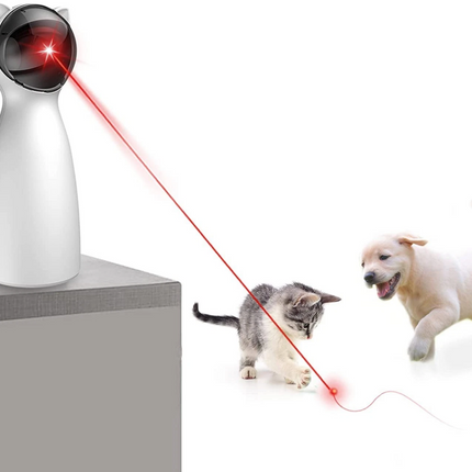 Automatic Laser Cat Toy Interactive Smart Kitten Laser Toy for Indoor Cats Dogs