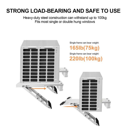 Air Conditioner Bracket Heavy Duty Support Accessories for Window Outdoor