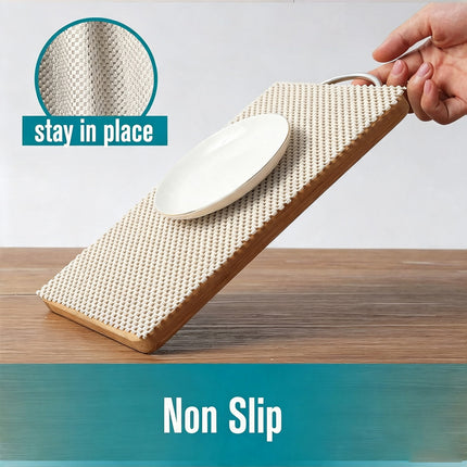 45x400cm Multi Purpose Anti Non Slip Grip Mat Rug Drawer Cupboard Underlay Liner