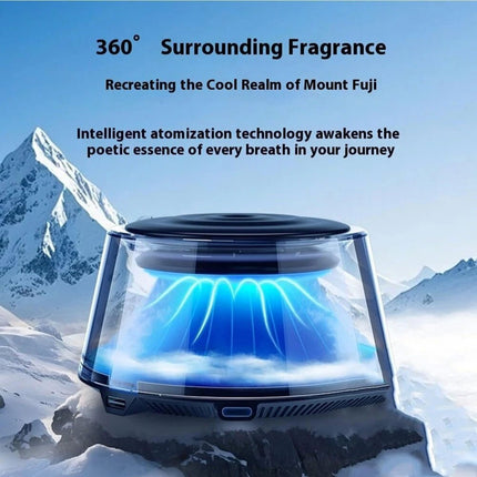 Car Diffuser Air Freshener LED Cloud Mist Smart Car Fragrance Air Freshener