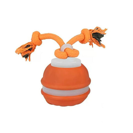 1-2PCS Interactive Smart Dog Ball with Swing Rope Tail | USB Rechargeable