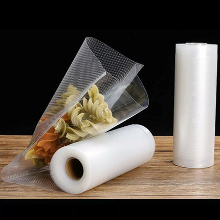 10 Rolls Vacuum Food Sealer Roll Bags 6mx28cm Saver Seal Storage Heat Commercial