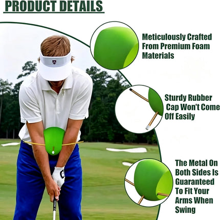 Golf Swing Connector Training Aid, Golf Swing Trainer for Posture Correction